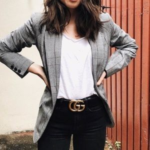 A New Day Plaid Oversized Blazer